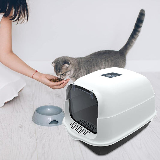 SpillSafe Cat Litter Box