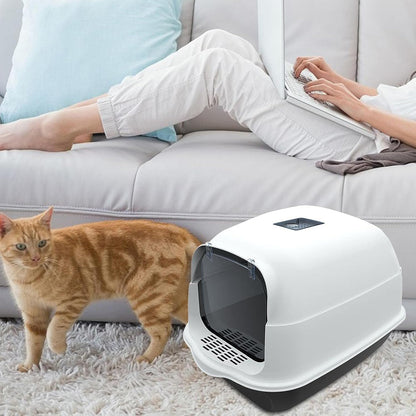 SpillSafe Cat Litter Box