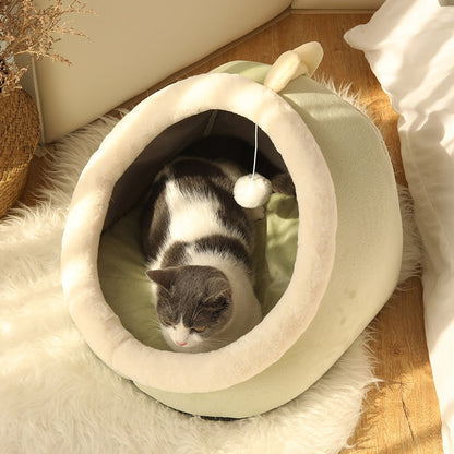 Cozy CatCave Bed