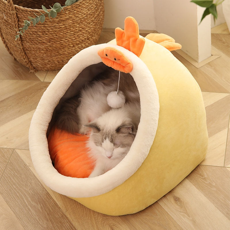 Cozy CatCave Bed