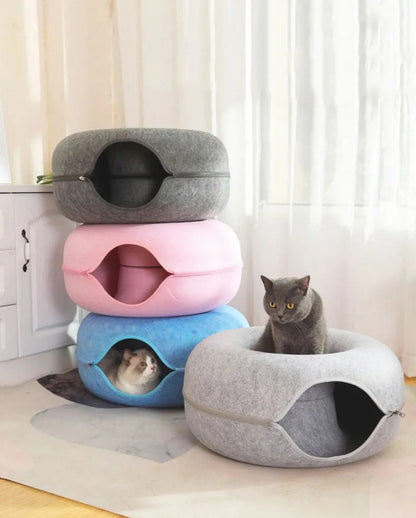 Donut CatCave - Keeps Your Cat Entertained