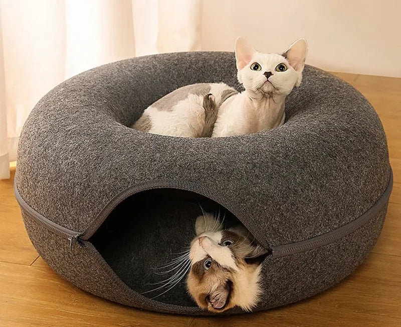 Donut CatCave - Keeps Your Cat Entertained