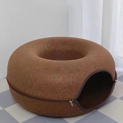 Donut CatCave - Keeps Your Cat Entertained