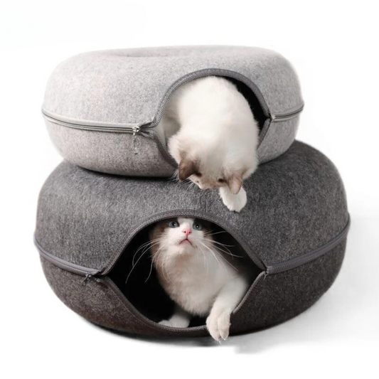 Donut CatCave - Keeps Your Cat Entertained