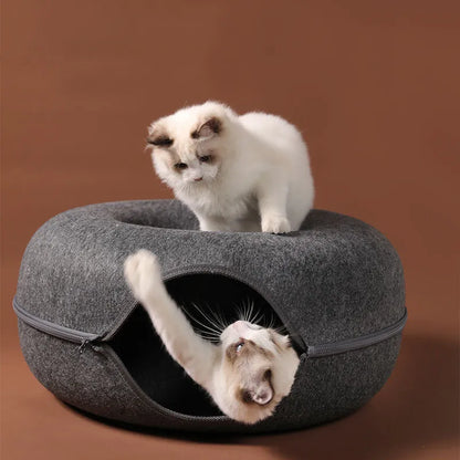 Donut CatCave - Keeps Your Cat Entertained