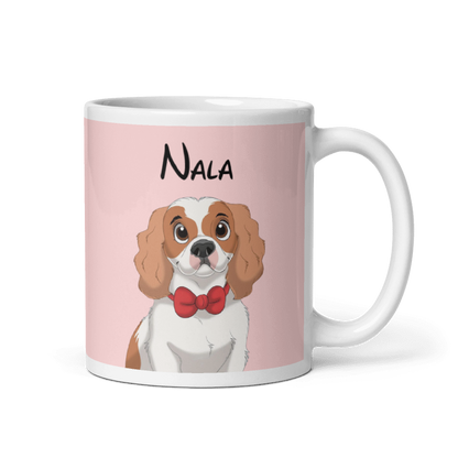 Cartoon Style Hand-Drawn Custom Pet Mug