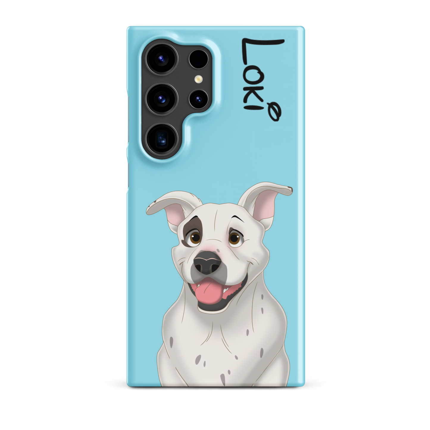 Custom Hand-Drawn Pet Cartoon Style Phone Cases