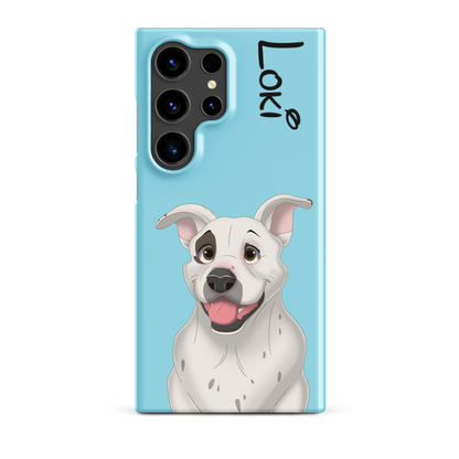 Custom Hand-Drawn Pet Cartoon Style Phone Cases