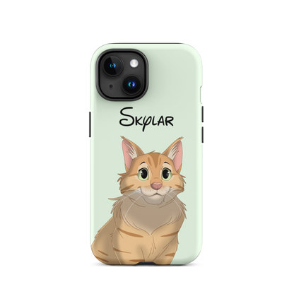 Custom Hand-Drawn Pet Cartoon Style Phone Cases